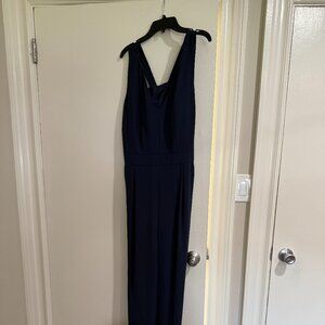 Eliza J Blue Jumpsuit